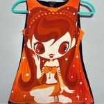 Custo Barcelona  Vintage Y2K Pop Art Graphic Mini Dress Women’s Size 2 Photo 1