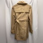 Juicy Couture NEW Y2K Vintage Cotton Double-Breasted Tan Beige Small Trench Coat Photo 6