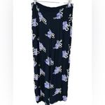 Vintage Toots Pierre Pleated Wide‎ Floral Pants Size M Blue Size M Photo 1