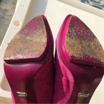 Vintage Buffalo London Pink suede platform booties 7 Photo 8