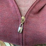 St. John  Burgundy Red Zip Long Sleeve Athleisure Sport Jacket L Photo 4