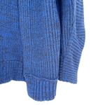 Free People High Hopes Cardigan Royal Blue Chunky Knit Sweater Oversized Size XS Photo 6
