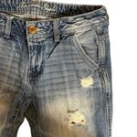 American Eagle  Womens Boy Fit Jeans Size 4 Live Your Life Distressed Jeans Photo 5