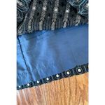 Loft blue lace pocket front mini skirt size 8 Photo 9