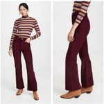 Levi's Ribcage Boot Cut Pants Jeans in Malbec Cord Corduroy Photo 3