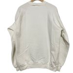 Jerzees Vintage 1980’s  Mickey Mouse Uni-Sex XL White Shoes Pullover Sweatshirt Photo 3