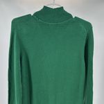 Free Assembly green mock neck midi sweater dress XL soft holiday winter modest Photo 8