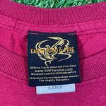 Fruit of the Loom Vintage "The Best of" Earth Wind Fire Best maroon cut off tee Photo 1