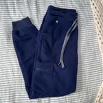 FIGS  Navy High Waisted Zamora Jogger Scrub Pants Photo 2