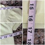 The Limited Vintage Butter Yellow Cropped Knit Blouse XS | Cottagecore Coquette Photo 5