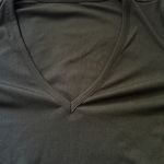 SheIn Black Long Sleeve Ribbed BodySuit Photo 4