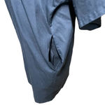 & Other Stories & Other Stories Dress Tunic Short Sleeve Lace-Up Neckline Black Size US 10 Photo 3