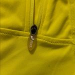 ASICS Vibrant Yellow Zip-Up Jacket Photo 1