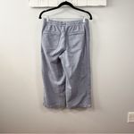 Athleta  Farallon Heathered Wide Leg Crop Pants Light Blue Size 4 Photo 3