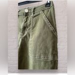Forever 21 Honey Peach Twill Cargo Straight Leg Pants Cypress Green Sz XS Photo 6