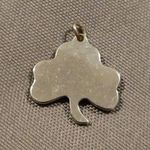 Three Leaf Clover Necklace Charm Photo 1
