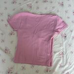 Ultra Flirt  Ribbed short sleeve top baby tee Photo 2