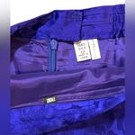 Adrianna Papell EXCELLENT Vintage Silk 2Piece Suit Blazer Skirt Stripe Floral 12 Photo 12