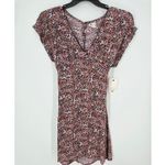 Billabong NWT  Bright Skies Mini Dress Floral Size Medium Photo 2