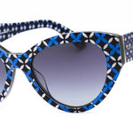 Kate Spade Sunglasses PAISLEIGH/S 0S6F 9O BLUE PTTR Photo 0