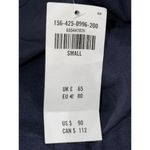 Abercrombie & Fitch NWT  Navy Blue Linen Pocket Cargo Pants Wide Leg Pants Size S Photo 7