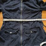 Hollister Navy Parka Size Large Photo 3