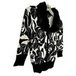 Bebe  Cardigan Sweater with Real‎ Fur Trim Photo 2