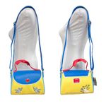 Lounge Fly  Disney Snow White Cosplay Bow Handbag Crossbody Yellow Red Blue Photo 2