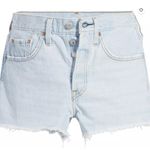 Levi's Women's 501 Original Shorts Cutoff Ojai Lake - Blue Light Wash Size 30 Photo 0