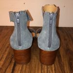 Dusty Blue Crown Vintage Heels Size 7 Photo 3