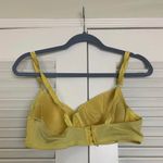 36C yellow ruffle rhinestone padded wire bra Size undefined Photo 4
