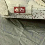 Vans SK8-Hi CAP Glitter Mix White Crocodile Embossed Size 8.0 Men, 9.5 Women Photo 4