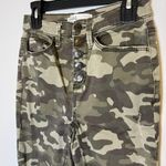 Mudd Camo Print High Rise Distressed Skinny Jegging Size 1 Photo 3