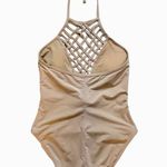 Kenneth Cole Strappy Front Halter One Piece Swimsuit Photo 4