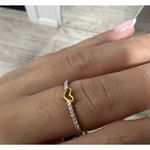 Boutique Dainty Heart Ring |‎ 925 Sterling Silver Photo 1