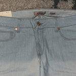 Ariat  Women's Sky Blue Wide Leg Flare Bell Bottom Jeans 33Long NWT Photo 6