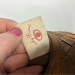 Lucky Brand Vintage woven leather crossbody bag small/med size Photo 9