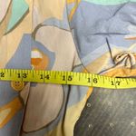 ZARA Pastel Floral Print Retro Button Detail Short Sleeve Dress Size XS Vintage Photo 3