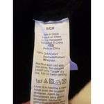 J.Crew Womens Sweater Size Small Cable Knit Honeycomb Black V Neckline Ribbed Photo 6