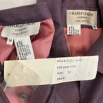 Nordstrom Plum purple 2 piece Suit, New Blazer skirt set by Charles Gray, London- Photo 5