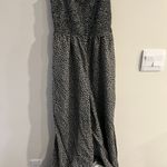 Madewell Lucie Wide Leg Smocked Jumpsuit Ditsy Floral Micro Daisy Like New size Photo 7