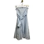 Claudie Pierlot Rina Corseted Dress Sz. 36 (US S) Blue Photo 5
