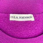 Ulla Johnson Marin Hibiscus Purple Wool Puff Juliette Sleeve Pullover Sweater Photo 6