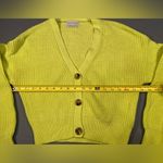 Urban Outfitters , Cropped, V neck knit cardigan button down, size small‎ Photo 2