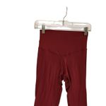 Aerie  Real Me XTRA High Waist Legging Summer Burgundy Athleisure Casual Medium Photo 2