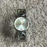 Studio women’s‎ vintage chainlink bangle bracelet watch color: silver/gold Silver Photo 1