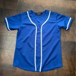 Champion Blue Baseball Jersey Photo 1