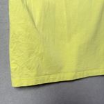 Lululemon Classic Fit Cotton Blend Tank Top Yellow Women's Athleisure Photo 4