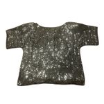 Vintage Jean for Joseph Le Bon 100% Pure Silk Black Sequin Top Women's Size L Size L Photo 1