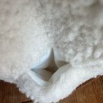 Aerie  Sherpa Fleece Crossbody Bag – Cream Shearling Style‎ O/S Boho preppy Photo 6